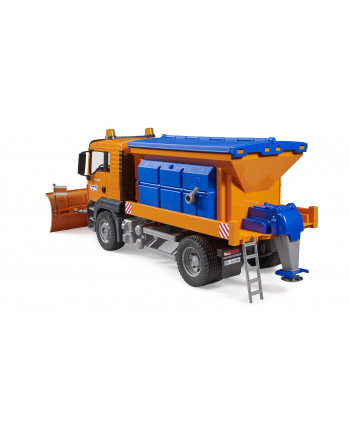 bruder MAN TGS winter service with clearing blade, model vehicle