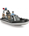 Bruder bworld police inflatable boat, model vehicle - nr 1