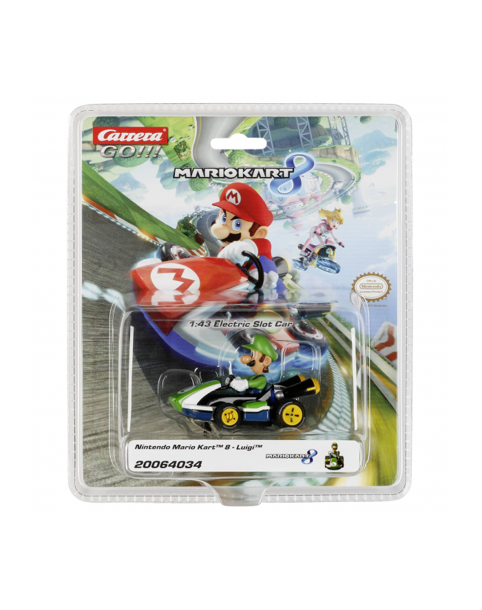 Carrera GO!!! Mario Kart - Luigi, racing car główny