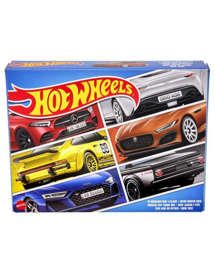 Hot Wheels European Car Culture Themed Multipack Toy Vehicle (6-Pack) główny
