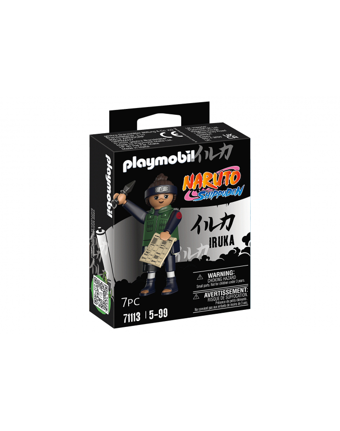 Playmobil Naruto Shippuden, Iruka 71113, construction toy główny