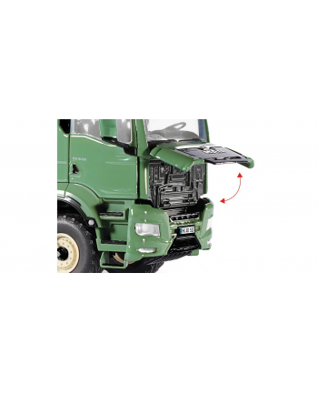 Wiking MAN TGS 18.510 4x4 BL 2-axle tractor ''Ackerdiesel'', model vehicle (green)