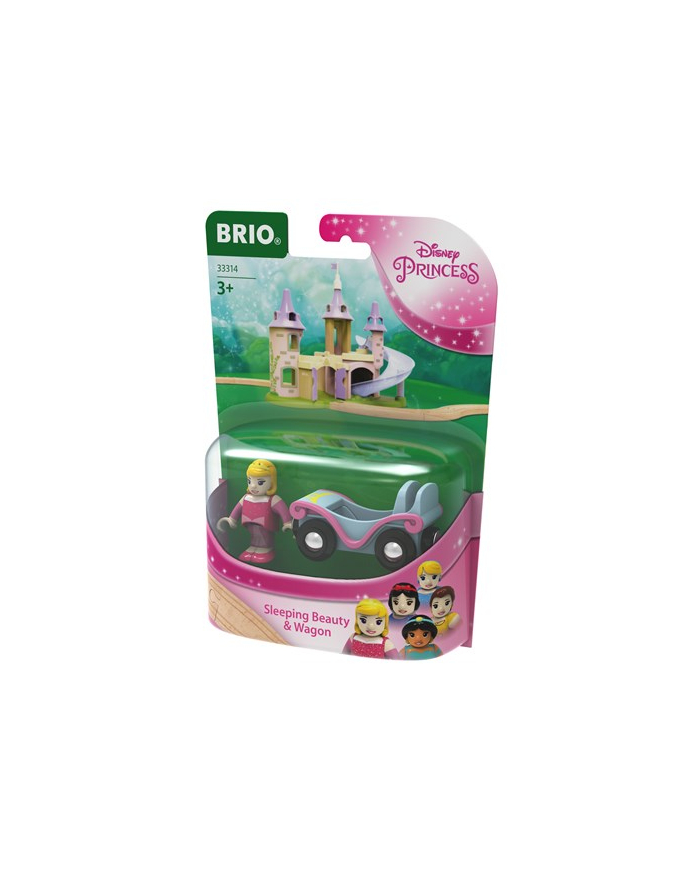 BRIO Disney Princess Sleeping Beauty with wagon, toy vehicle główny