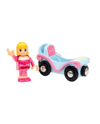 BRIO Disney Princess Sleeping Beauty with wagon, toy vehicle