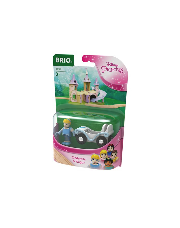 BRIO Disney Princess Cinderella with wagon, toy vehicle główny