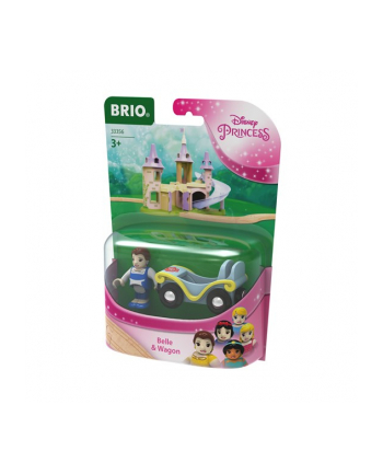 BRIO Disney Princess Belle with wagon, toy vehicle