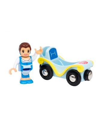 BRIO Disney Princess Belle with wagon, toy vehicle