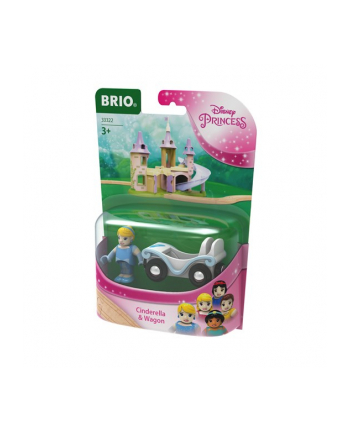 BRIO Disney Princess Cinderella with wagon, toy vehicle