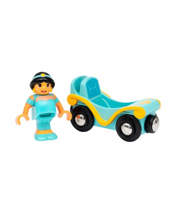 BRIO Disney Princess Jasmine with wagon, toy vehicle