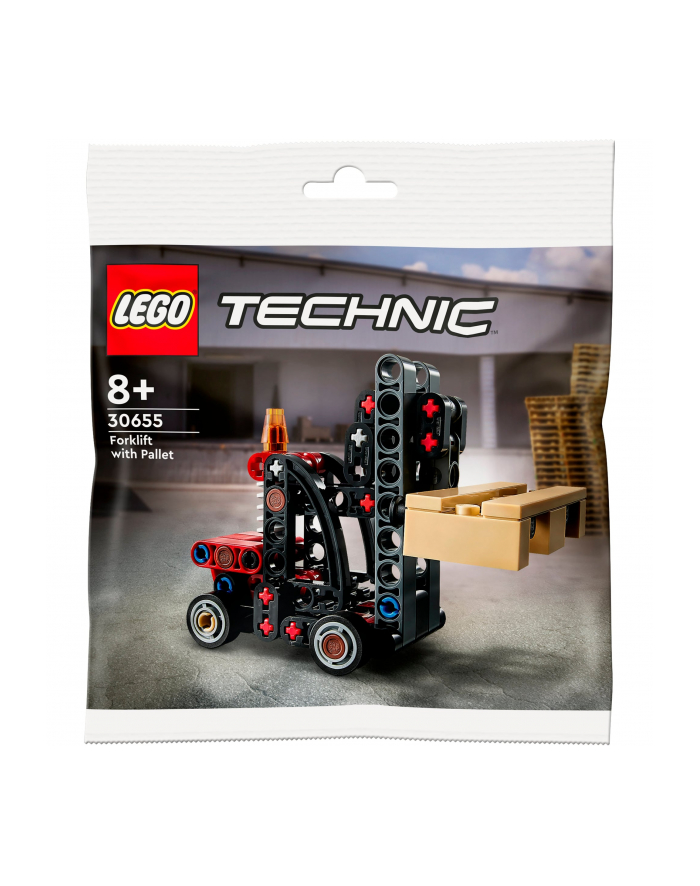 LEGO 30655 Technic Forklift with Pallet Construction Toy główny