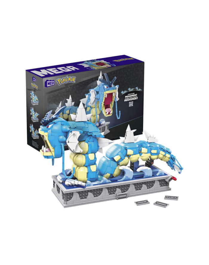 megabloks Mega Construx Motion Gyarados Movable Building Set Construction Toy główny