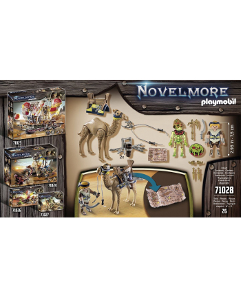 Playmobil 71028 Novelmore Salahari Sands - Arwynns Mission, construction toy