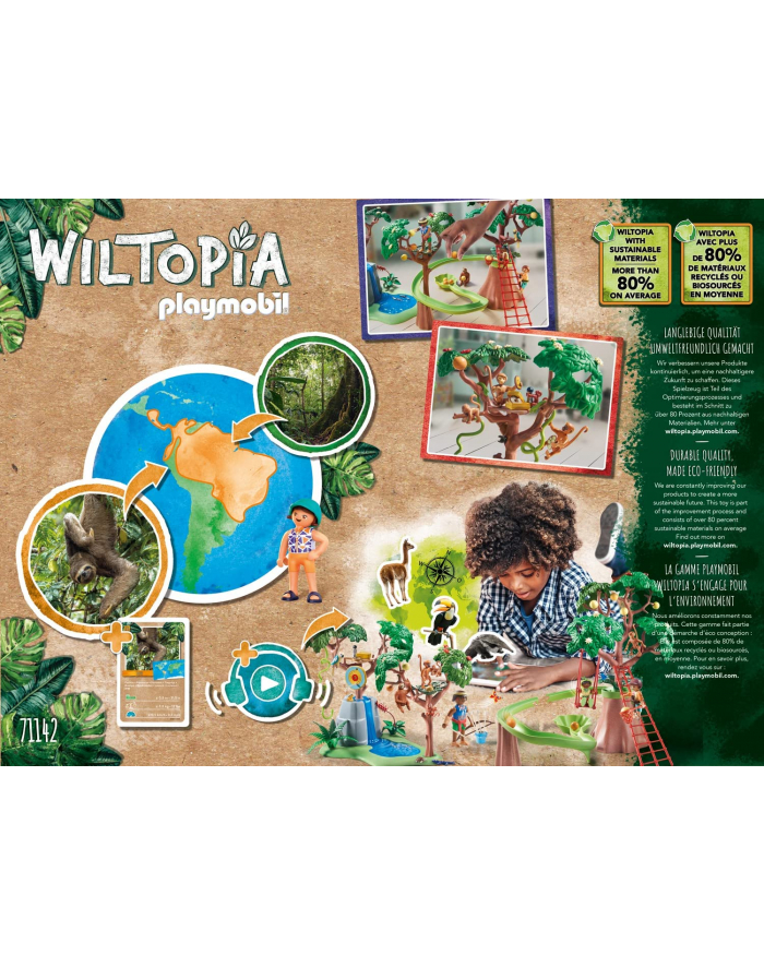 Playmobil 71142 Wiltopia Tropical Jungle Playground construction toy główny