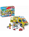 PLAYMOBIL 71202 City Life - ambulance with light and sound, construction toy - nr 1