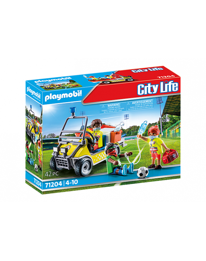 PLAYMOBIL 71204 rescue caddy, construction toy główny