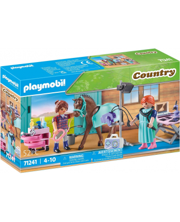 Playmobil 71241 Vet for horses, construction toy