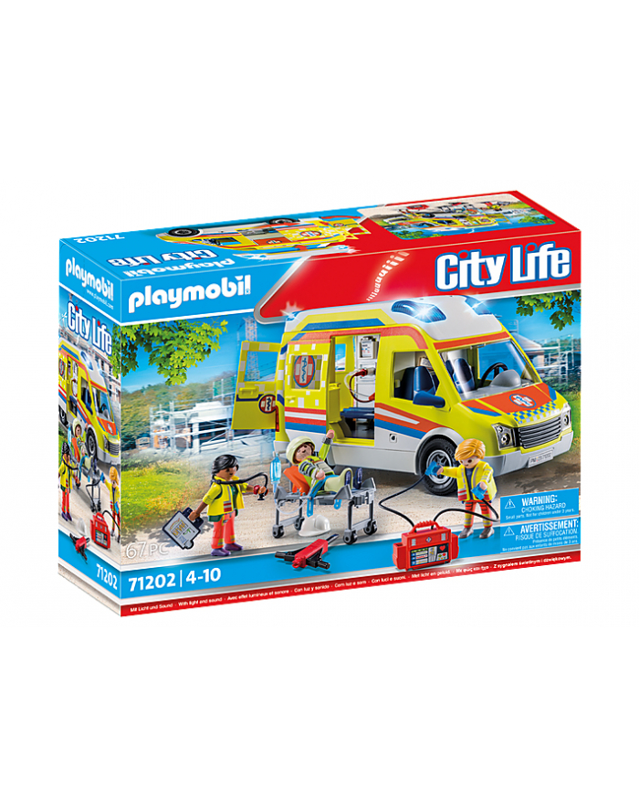 PLAYMOBIL 71244 City Life - rescue team, construction toy główny
