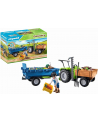 PLAYMOBIL 71249 tractor with trailer, construction toy - nr 1