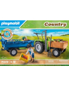 PLAYMOBIL 71249 tractor with trailer, construction toy - nr 5