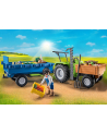 PLAYMOBIL 71249 tractor with trailer, construction toy - nr 8