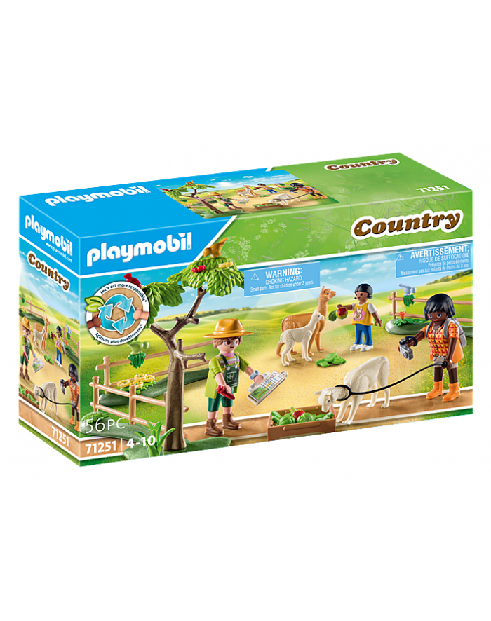 PLAYMOBIL 71251 Alpaca Hike Construction Toy główny