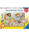 Ravensburger Childrens puzzle little fairies and mermaids (2x 12 pieces) - nr 1