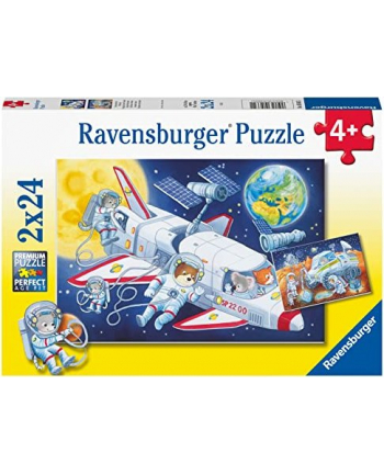 Ravensburger Childrens puzzle journey through space (2x 24 pieces)