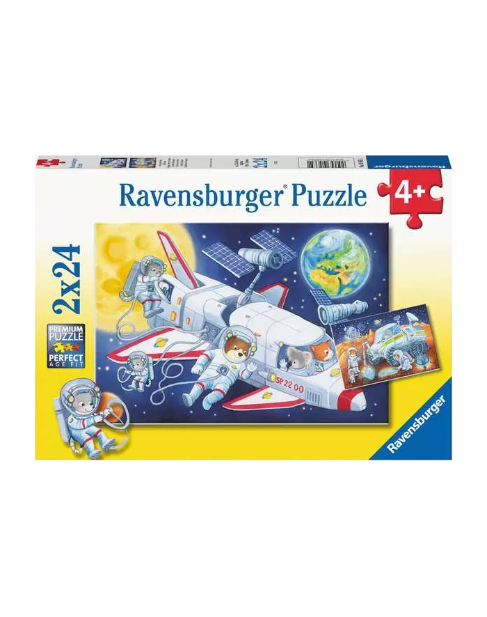 Ravensburger Childrens puzzle journey through space (2x 24 pieces) główny