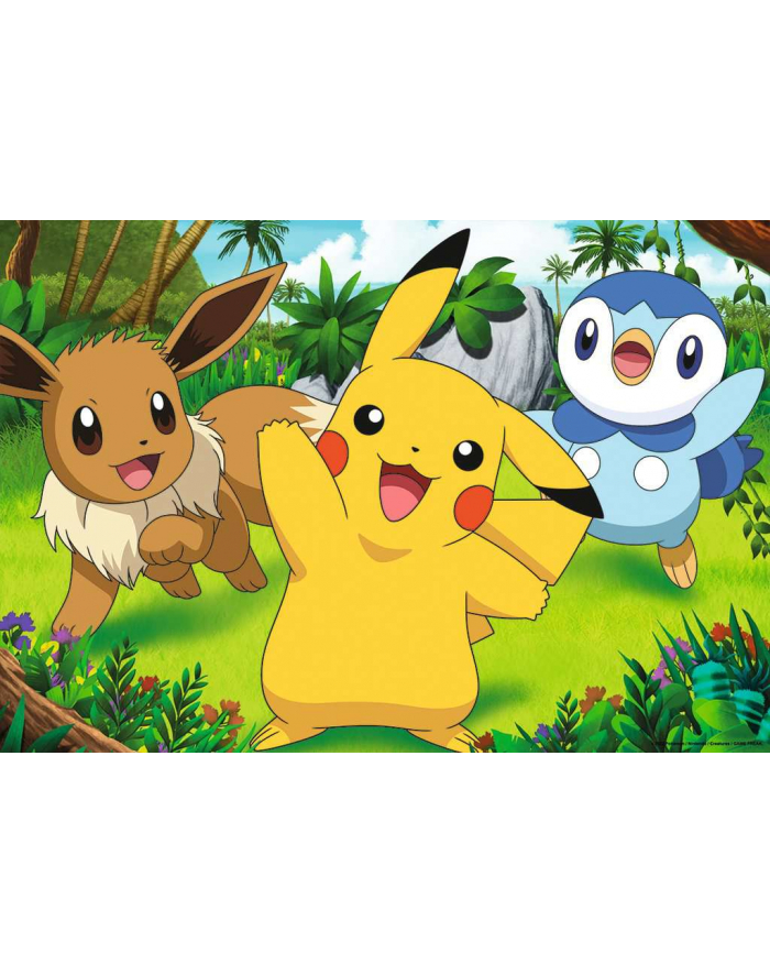 Ravensburger Childrens puzzle Pikachu and his friends (2x 24 pieces) główny