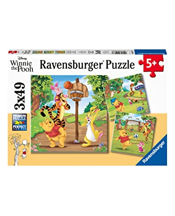 Ravensburger Childrens puzzle Discover nature with Winnie the Pooh (47 pieces, frame puzzle)