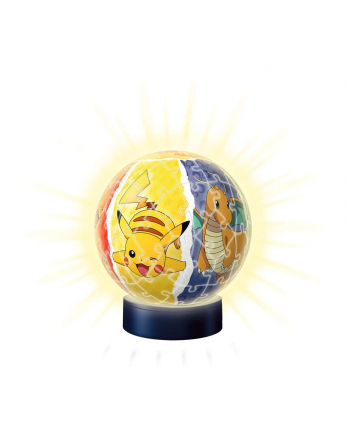Ravensburger 3D Puzzle Ball Night Light Pokemon (72 pieces)