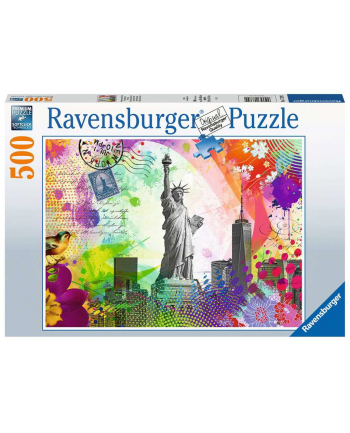 Ravensburger Puzzle Postcard from New York (500 pieces)