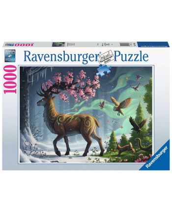 Ravensburger Jigsaw Puzzle The Deer as the Herald of Spring (1000 Pieces)