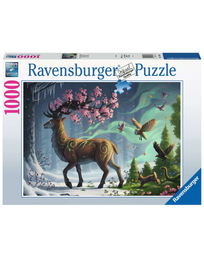 Ravensburger Jigsaw Puzzle The Deer as the Herald of Spring (1000 Pieces) główny