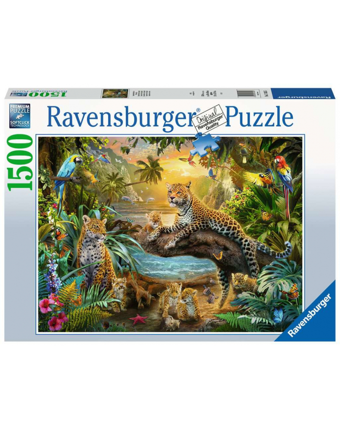 Ravensburger Jigsaw Puzzle Leopard Family in the Jungle (1500 pieces) główny