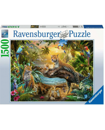 Ravensburger Jigsaw Puzzle Leopard Family in the Jungle (1500 pieces)