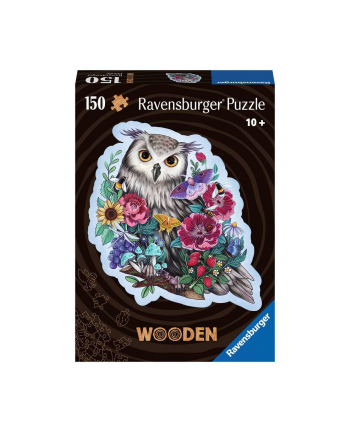 Ravensburger Wooden Puzzle Mysterious Owl (150 pieces)