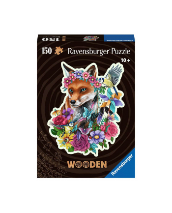 Ravensburger Wooden Puzzle Colorful Fox (150 pieces)