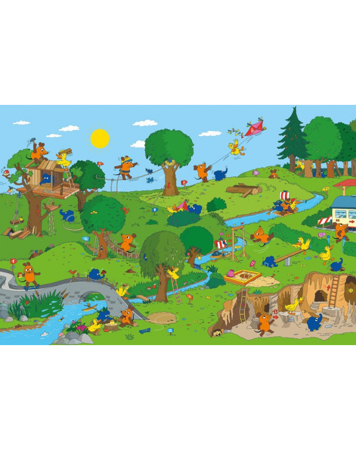 Schmidt Spiele Die Mysz: In the play park, jigsaw puzzle (100 pieces) główny