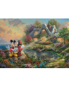 Schmidt Spiele Thomas Kinkade: Painter of Light - Disney, Sweethearts Mickey ' Minnie, Jigsaw Puzzle (1000 pieces) - nr 3