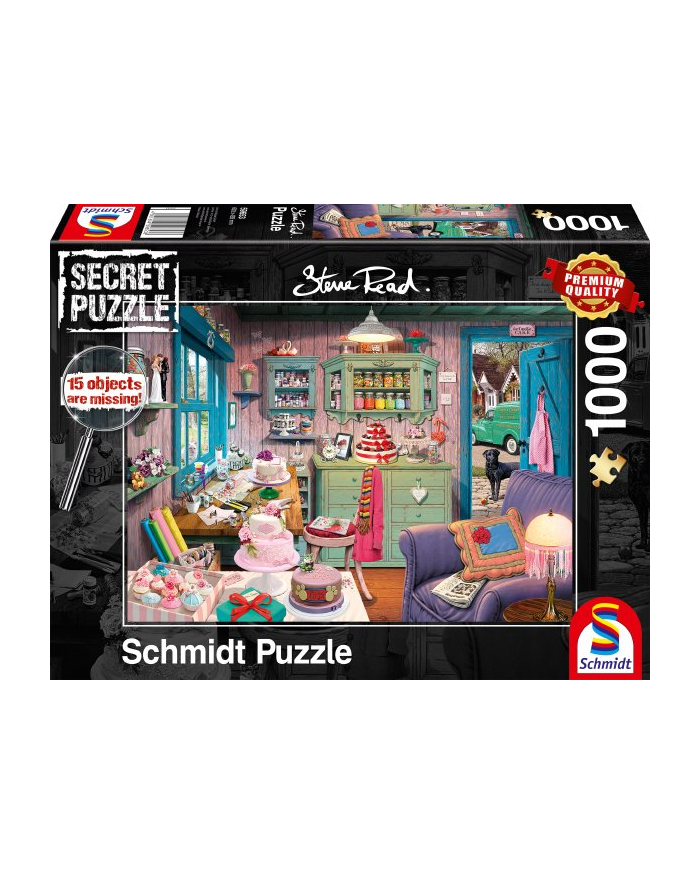 Schmidt Spiele Steve Read: Secret Puzzles - Grandmas Room (1000 pieces) główny