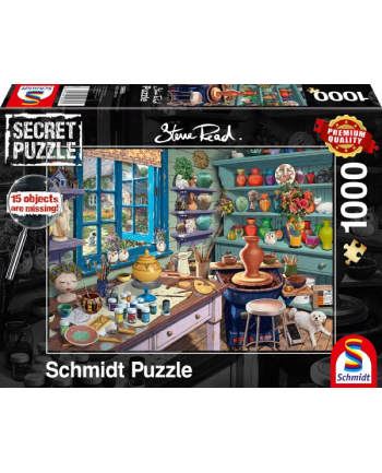 Schmidt Spiele Steve Read: Secret Puzzles - Artist Studio (1000 pieces)