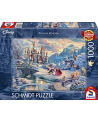 Schmidt Spiele Thomas Kinkade Studios: Disney - Beauty and the Beast, Magical Winter Evening (Limited Christmas Edition, 1000 pieces) - nr 1