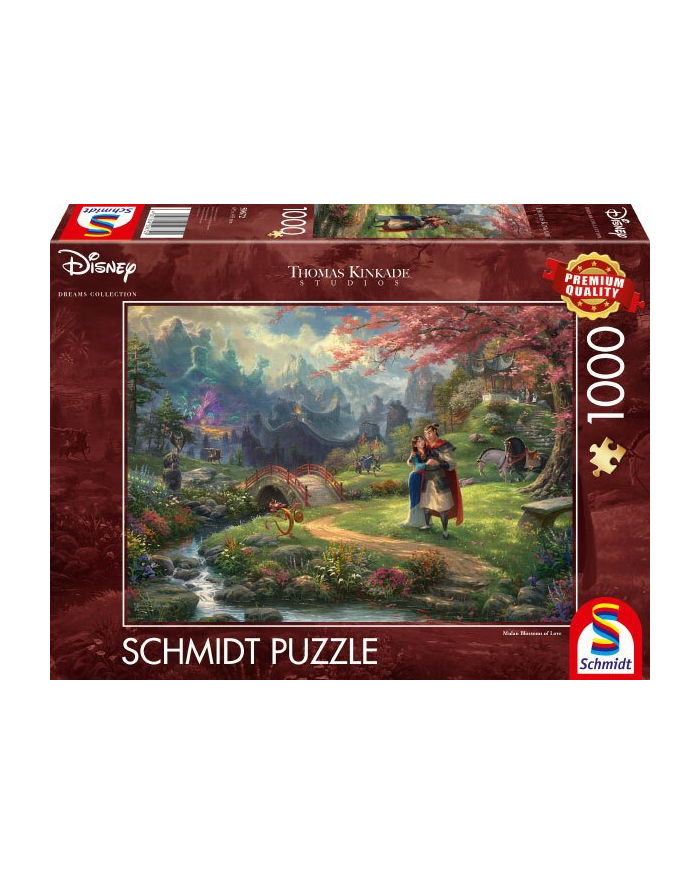 Schmidt Spiele Thomas Kinkade Studios: Disney - Mulan, Jigsaw Puzzle (1000 pieces) główny