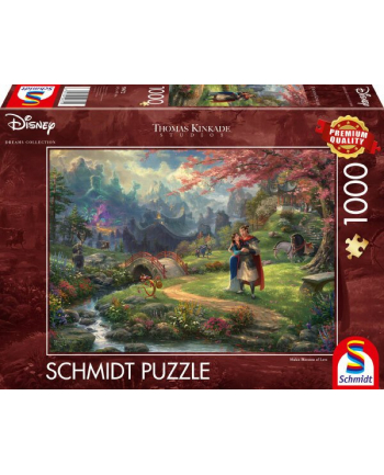 Schmidt Spiele Thomas Kinkade Studios: Disney - Mulan, Jigsaw Puzzle (1000 pieces)