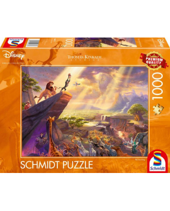 Schmidt Spiele Thomas Kinkade Studios: Disney Dreams Collection - The Lion King (1000 Pieces)