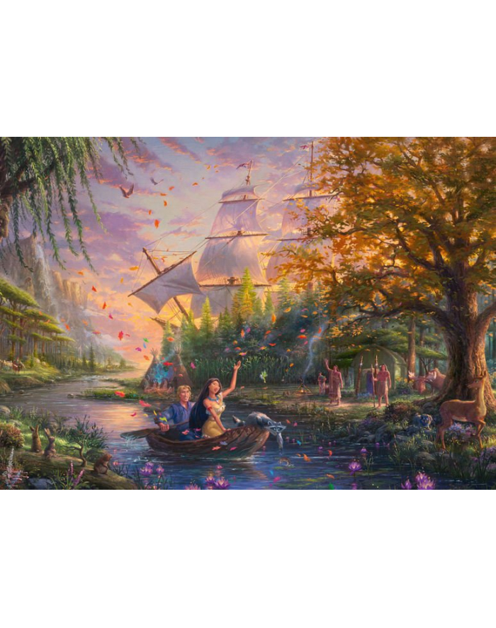 schmidt spiele Schmidt Games Puzzle Disney Pocahontas główny