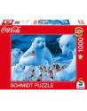 Schmidt Spiele Coca-Cola - polar bears, jigsaw puzzle (1000 pieces) - nr 1
