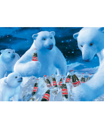 Schmidt Spiele Coca-Cola - polar bears, jigsaw puzzle (1000 pieces)