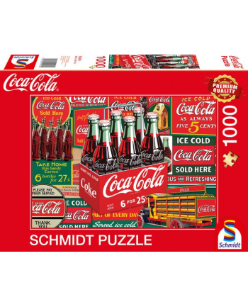 Schmidt Spiele Coca Cola - Classic, Jigsaw Puzzle (1000 pieces)